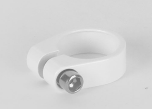 White top seatpost clamp