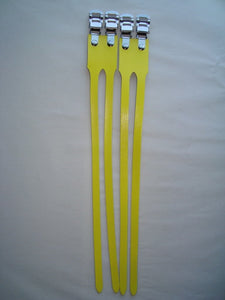 Uno Components Yellow Double Leather Straps