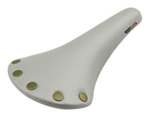 Velo Components White Velo Saddle With Buttons