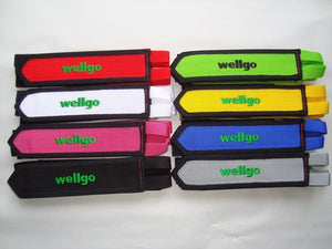 Wellgo Components White Wellgo Footstraps Fixed Gear Footstraps